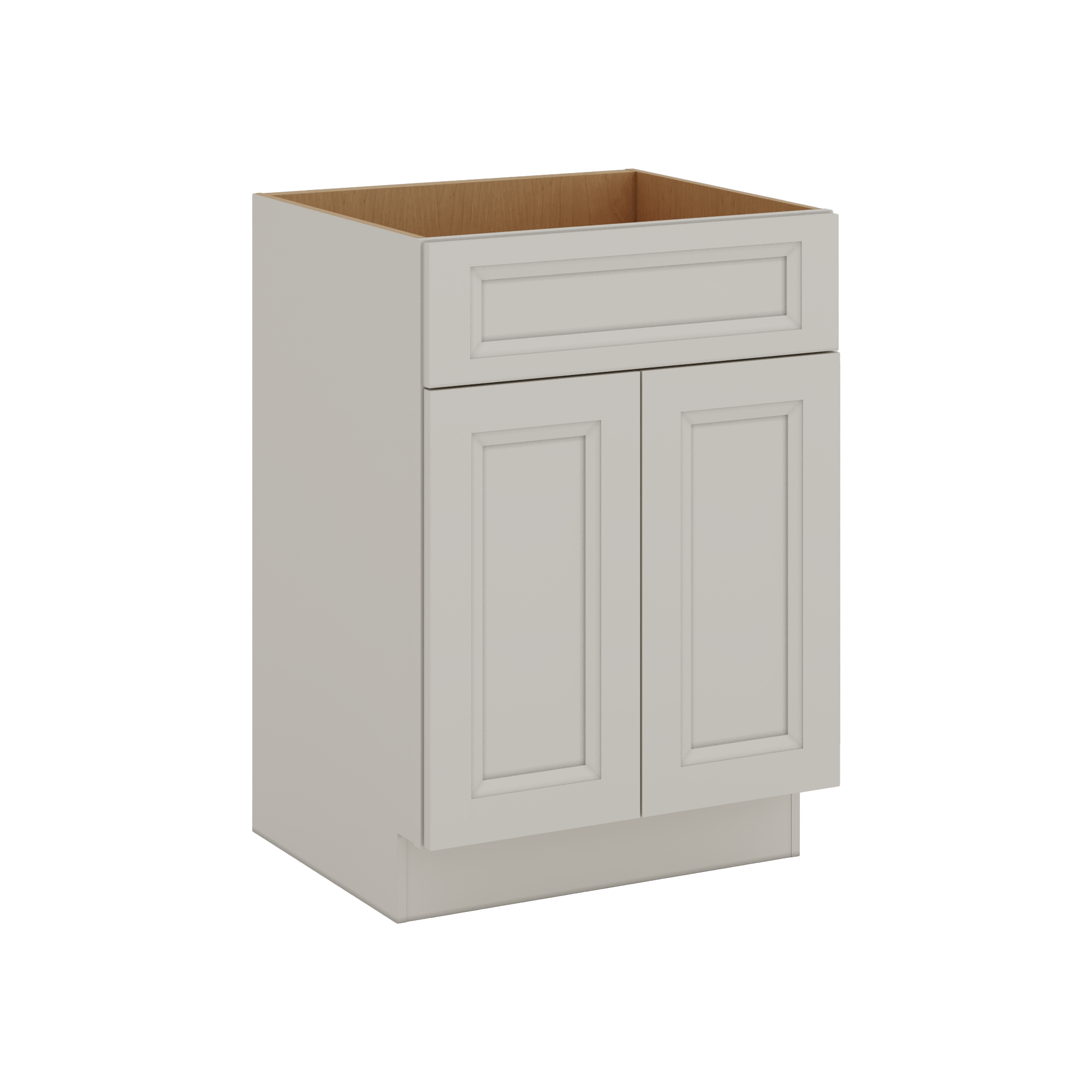 27LGDS Laguna Gray Double Shaker Vanity Sink Base 24", 27", 30" & 36"