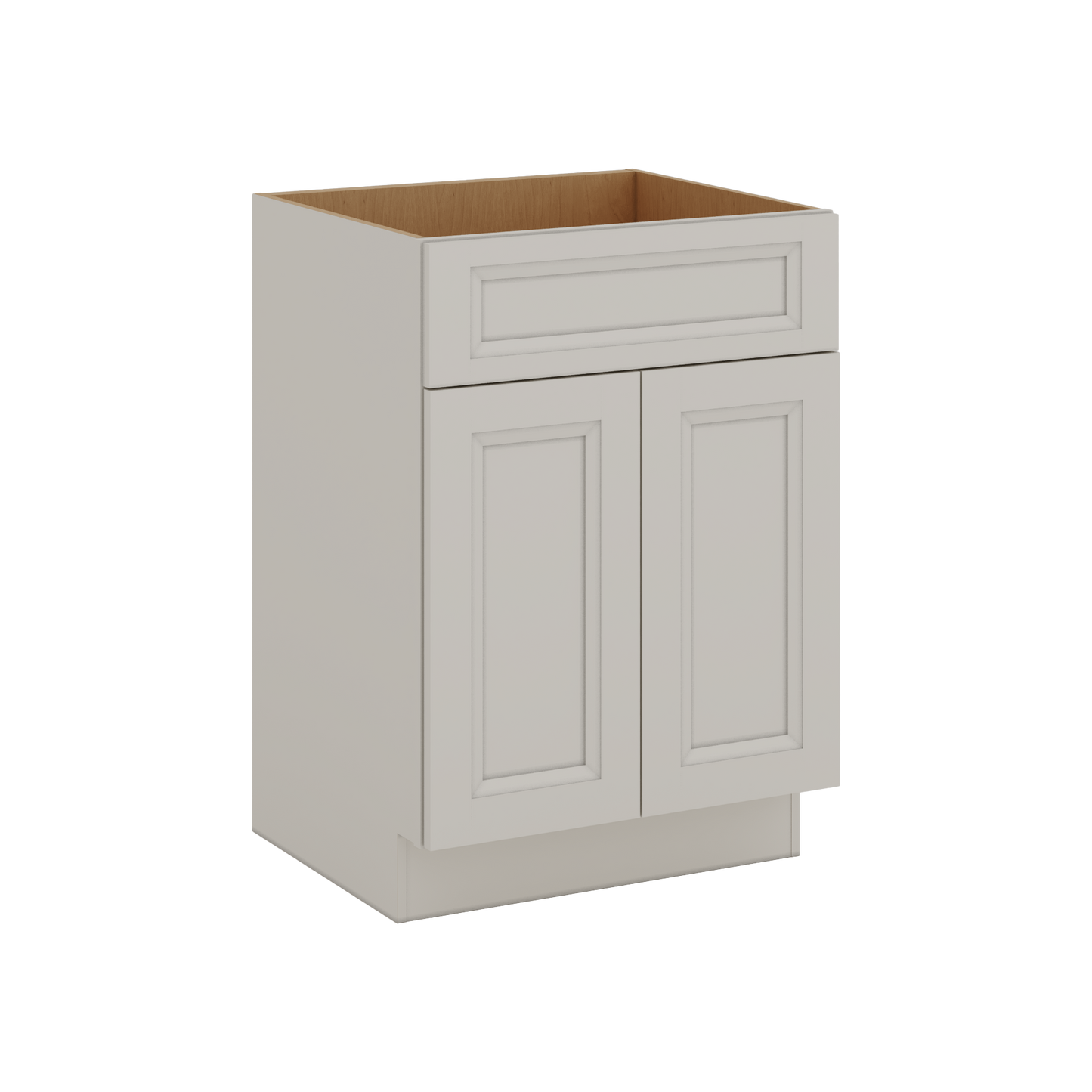 27LGDS Laguna Gray Double Shaker Vanity Sink Base 24", 27", 30" & 36"