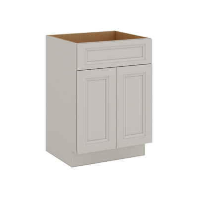 27LGDS Laguna Gray Double Shaker Vanity Sink Base 24", 27", 30" & 36"