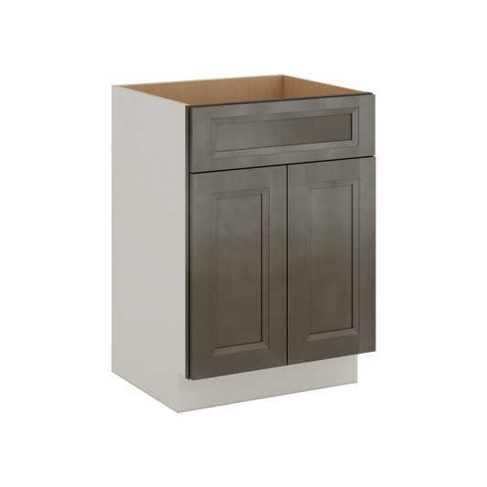 Huntington Cinder Double Shaker Vanity Sink Base 24", 27", 30" & 36"