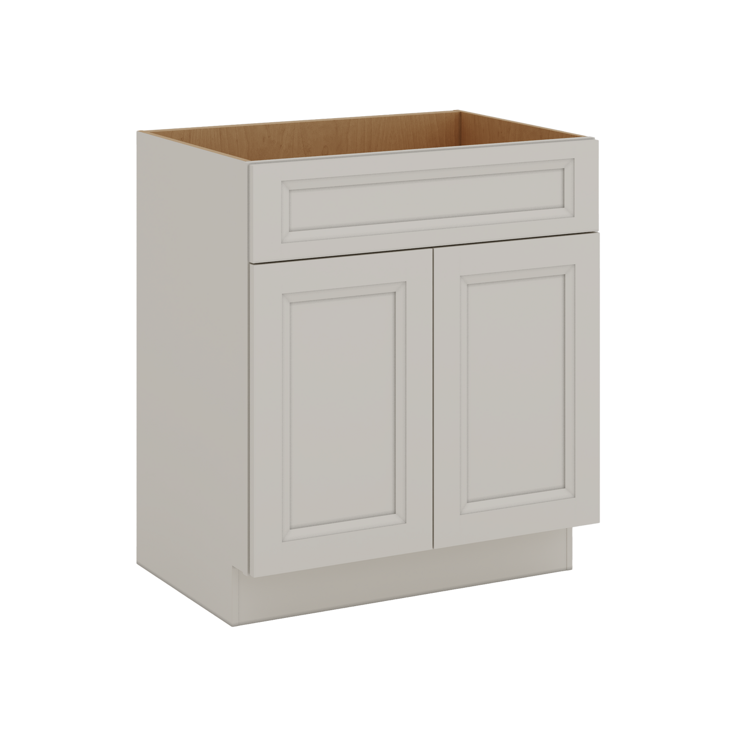 27LGDS Laguna Gray Double Shaker Vanity Sink Base 24", 27", 30" & 36"