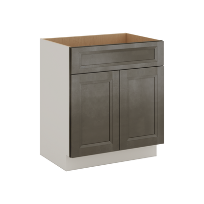 Huntington Cinder Double Shaker Vanity Sink Base 24", 27", 30" & 36"