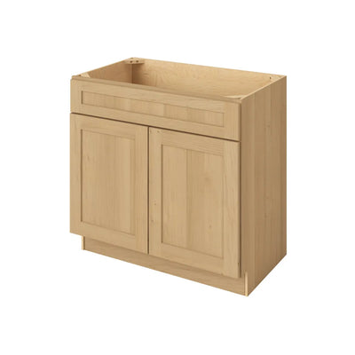 Bathroom Vanity Sink Base Sandstone Shaker Cabinets - 21" Deep 24", 27", 30", 33", 36" & 42" Wide