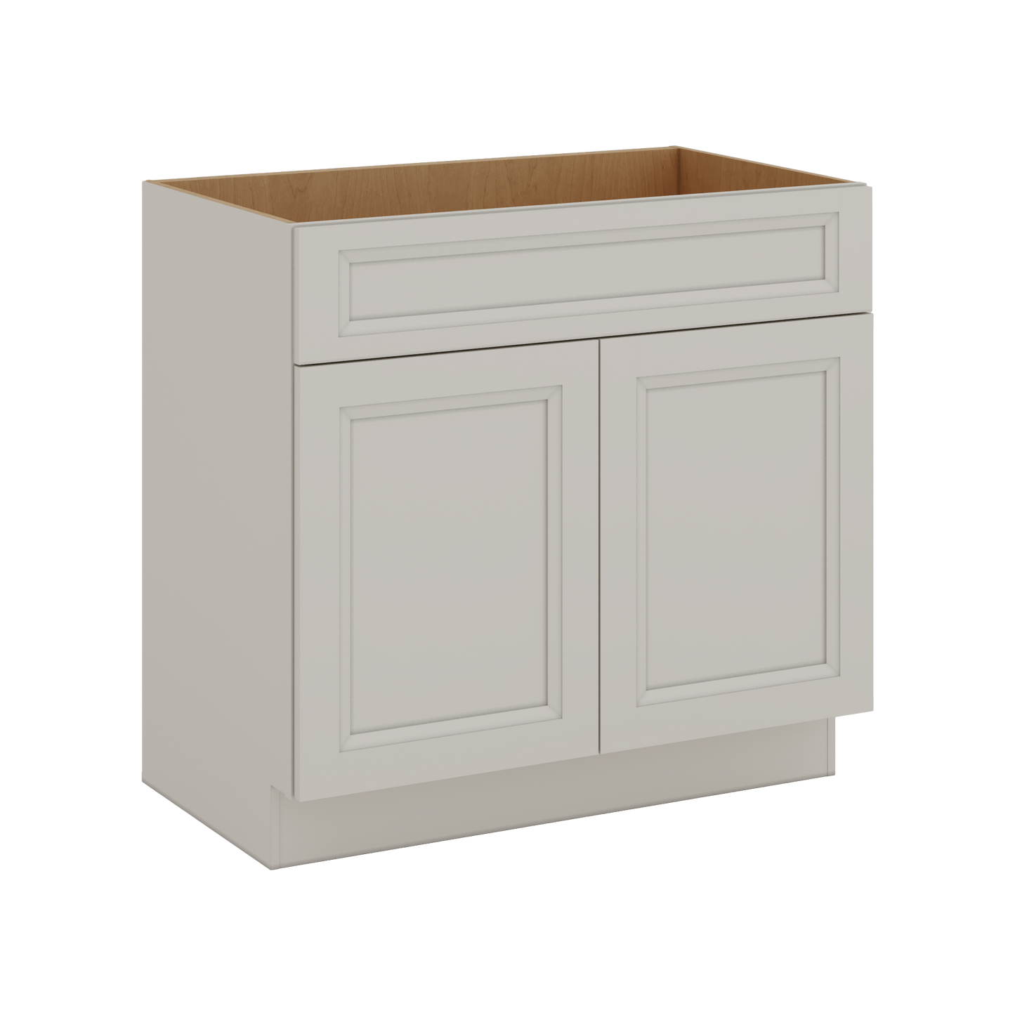 27LGDS Laguna Gray Double Shaker Vanity Sink Base 24", 27", 30" & 36"
