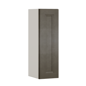 30" Tall Huntington Cinder Double Shaker Wall Cabinet - Single Door 9", 12", 15", 18", 21" WIde