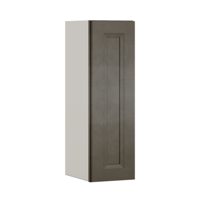 30" Tall Huntington Cinder Double Shaker Wall Cabinet - Single Door 9", 12", 15", 18", 21" WIde