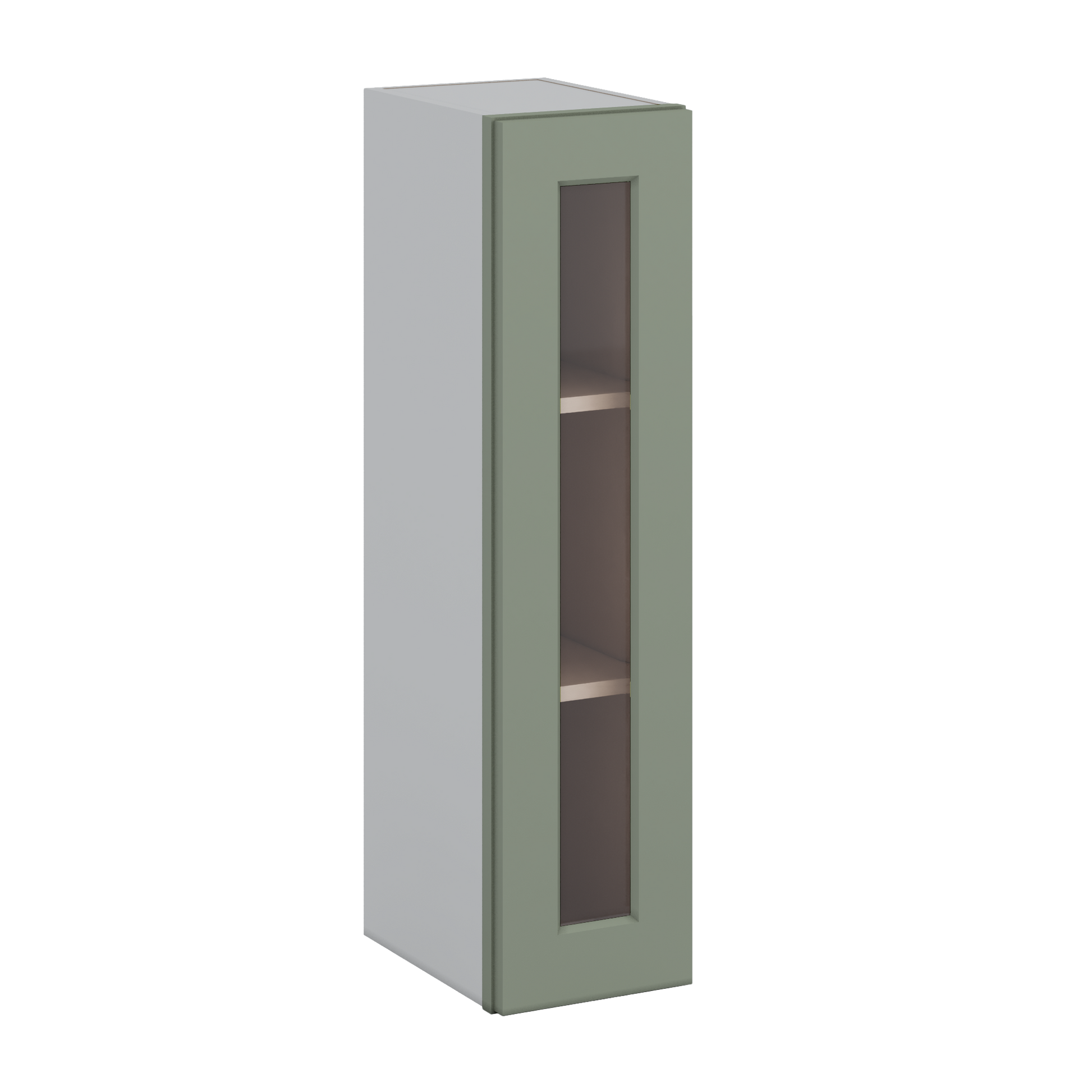 Wall Cabinet Kitchen RTA Shaker 09 12 15 18 21 Glass Ready 36 tall