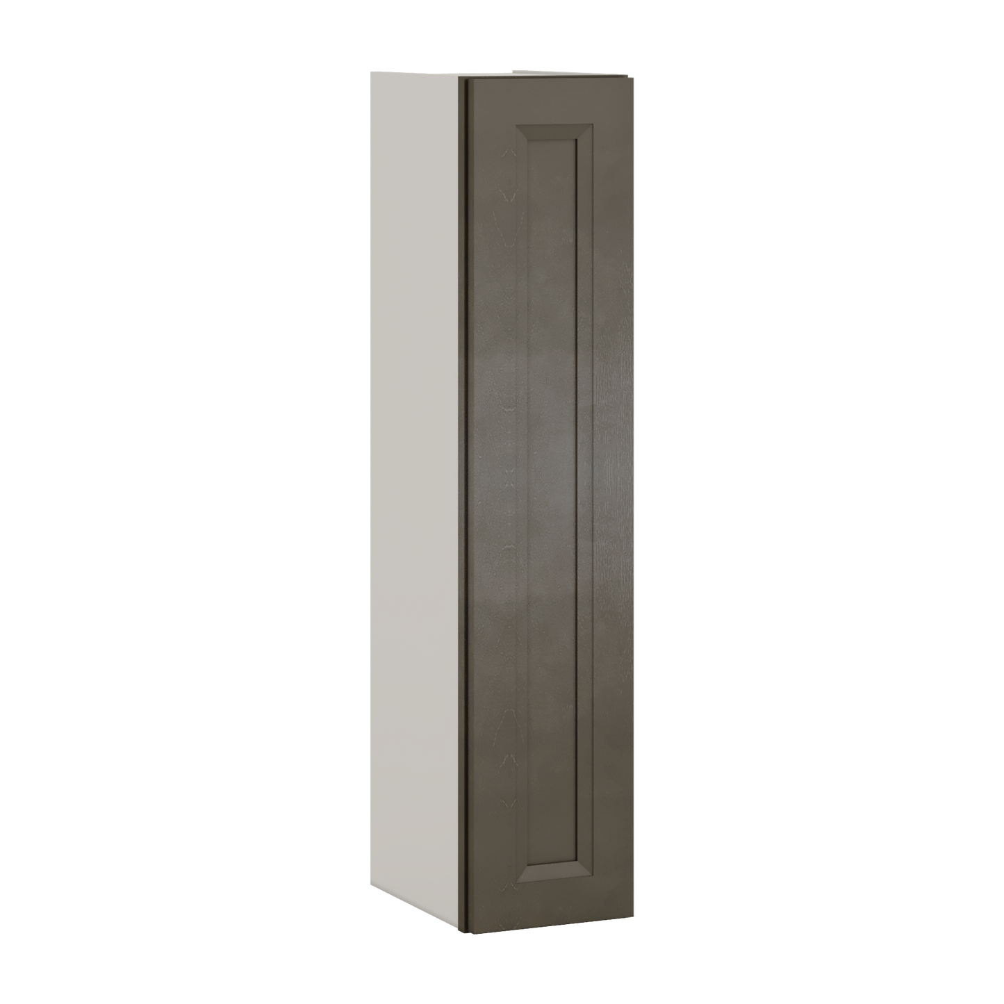 42" Tall Huntington Cinder Double Shaker Wall Cabinet - Single Door 9", 12", 15", 18", 21"
