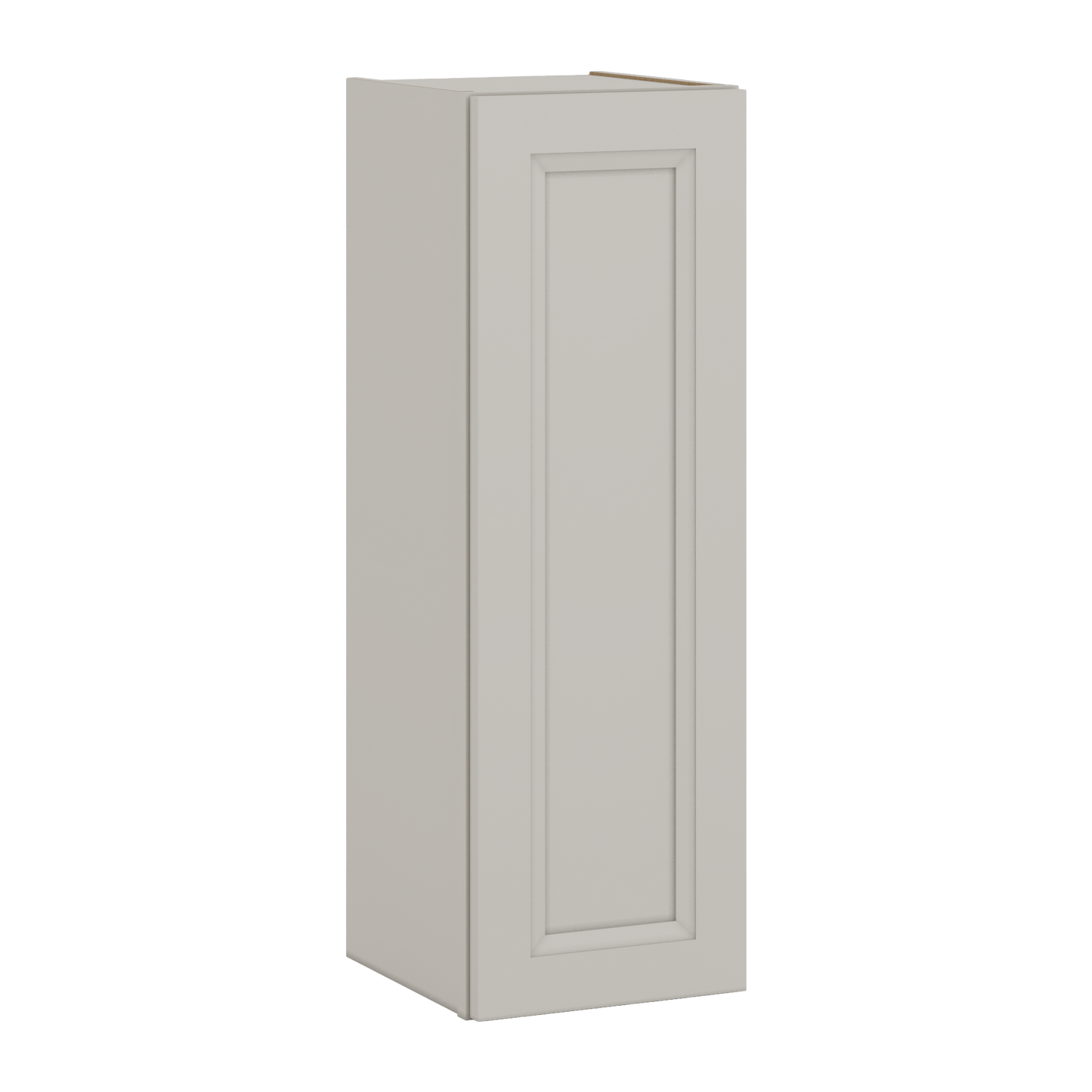 36" Tall 27LGDS Laguna Gray Double Shaker Wall Cabinet - Single Door 9", 12", 15", 18", 21"