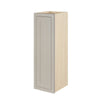 39" Tall Tuscan Gray Inset Shaker Wall Cabinet - Single Door 9", 12", 15", 18" & 21"