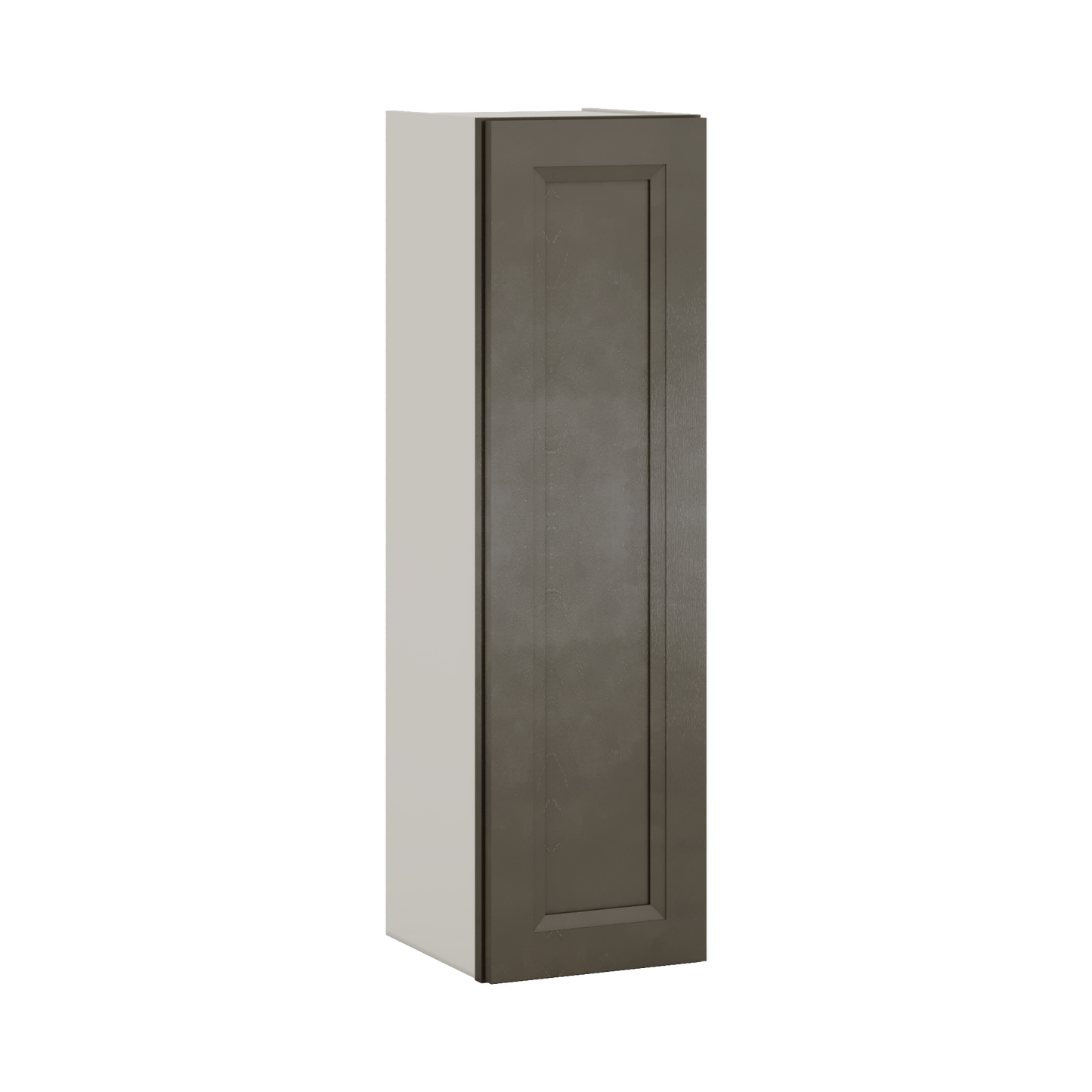 42" Tall Huntington Cinder Double Shaker Wall Cabinet - Single Door 9", 12", 15", 18", 21"
