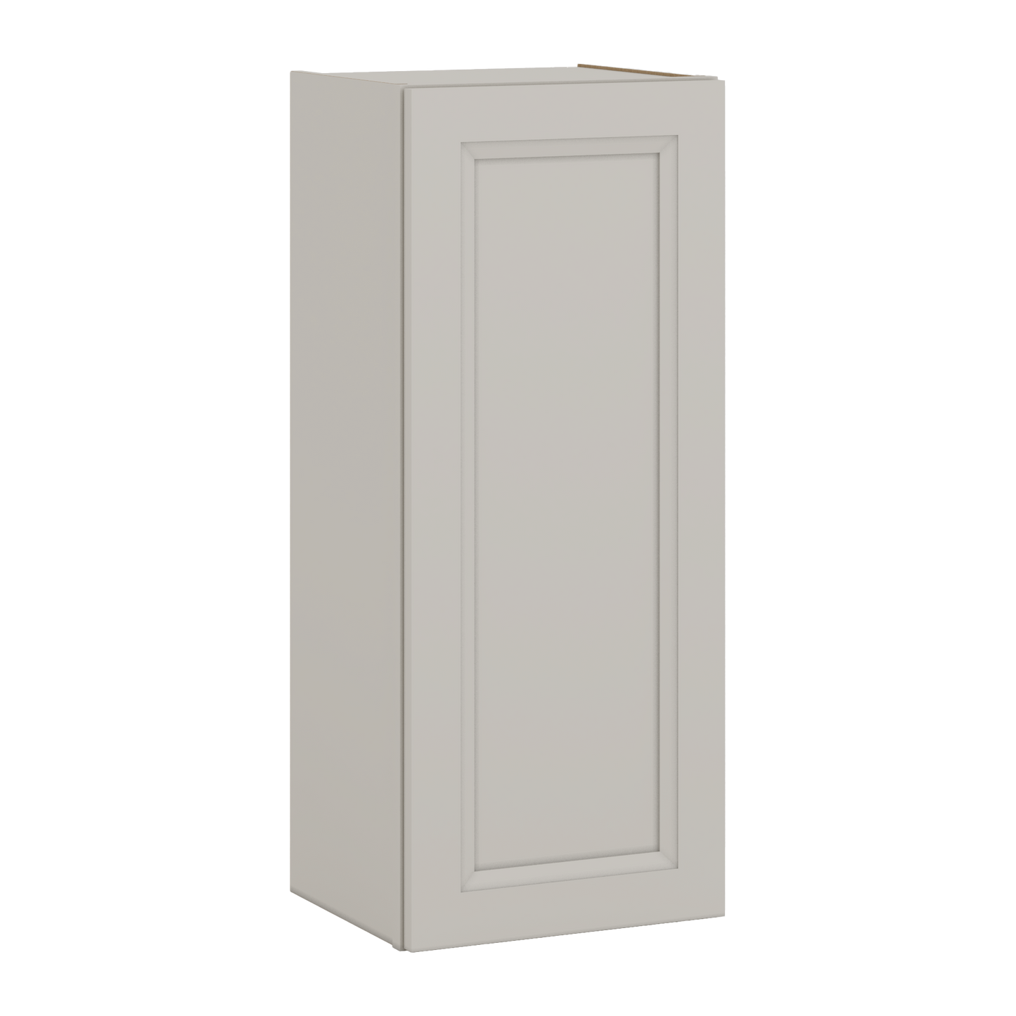36" Tall 27LGDS Laguna Gray Double Shaker Wall Cabinet - Single Door 9", 12", 15", 18", 21"