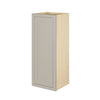 39" Tall Tuscan Gray Inset Shaker Wall Cabinet - Single Door 9", 12", 15", 18" & 21"