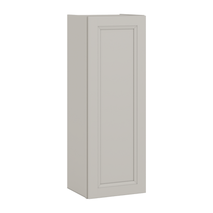42" Tall Cinder Double Shaker Wall Cabinet - Single Door 9", 12", 15", 18", 21"