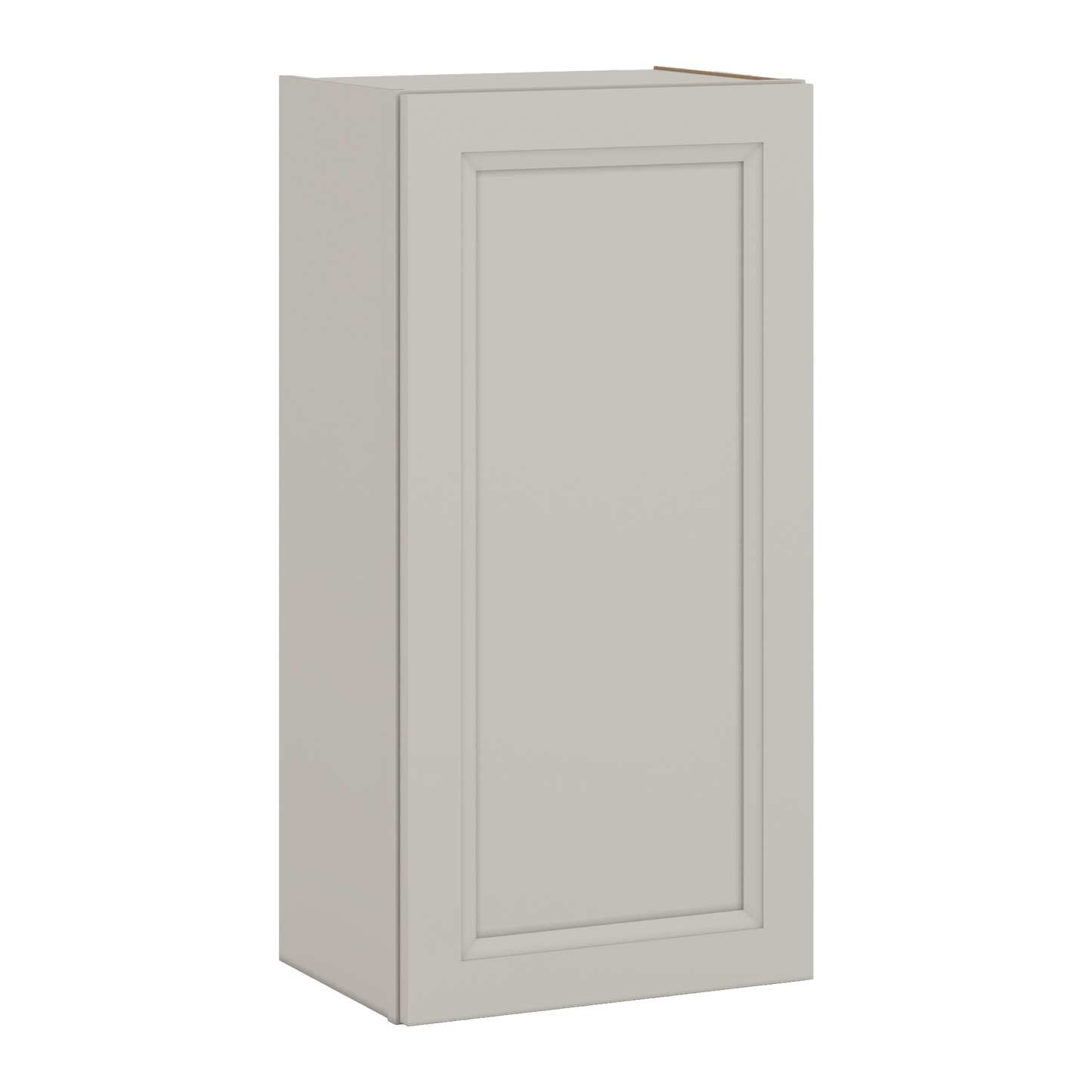 36" Tall 27LGDS Laguna Gray Double Shaker Wall Cabinet - Single Door 9", 12", 15", 18", 21"