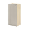 39" Tall Tuscan Gray Inset Shaker Wall Cabinet - Single Door 9", 12", 15", 18" & 21"