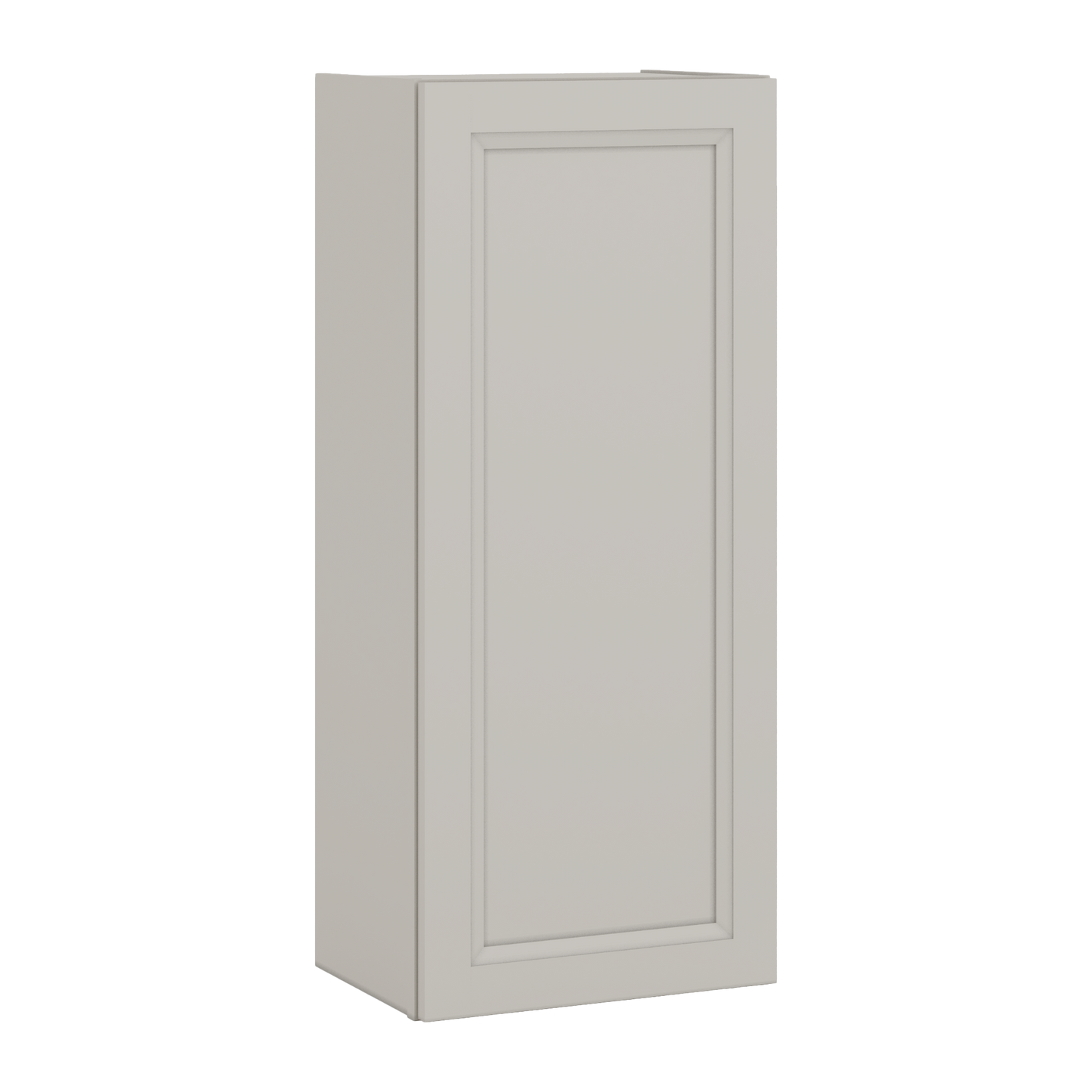 42" Tall Cinder Double Shaker Wall Cabinet - Single Door 9", 12", 15", 18", 21"