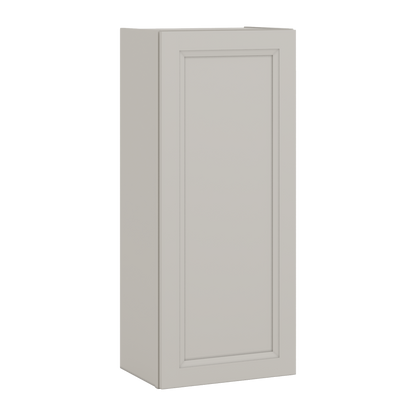 42" Tall Cinder Double Shaker Wall Cabinet - Single Door 9", 12", 15", 18", 21"