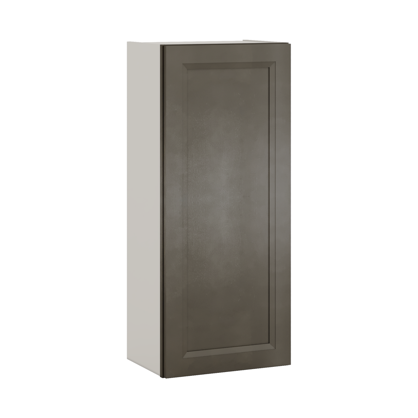 42" Tall Huntington Cinder Double Shaker Wall Cabinet - Single Door 9", 12", 15", 18", 21"