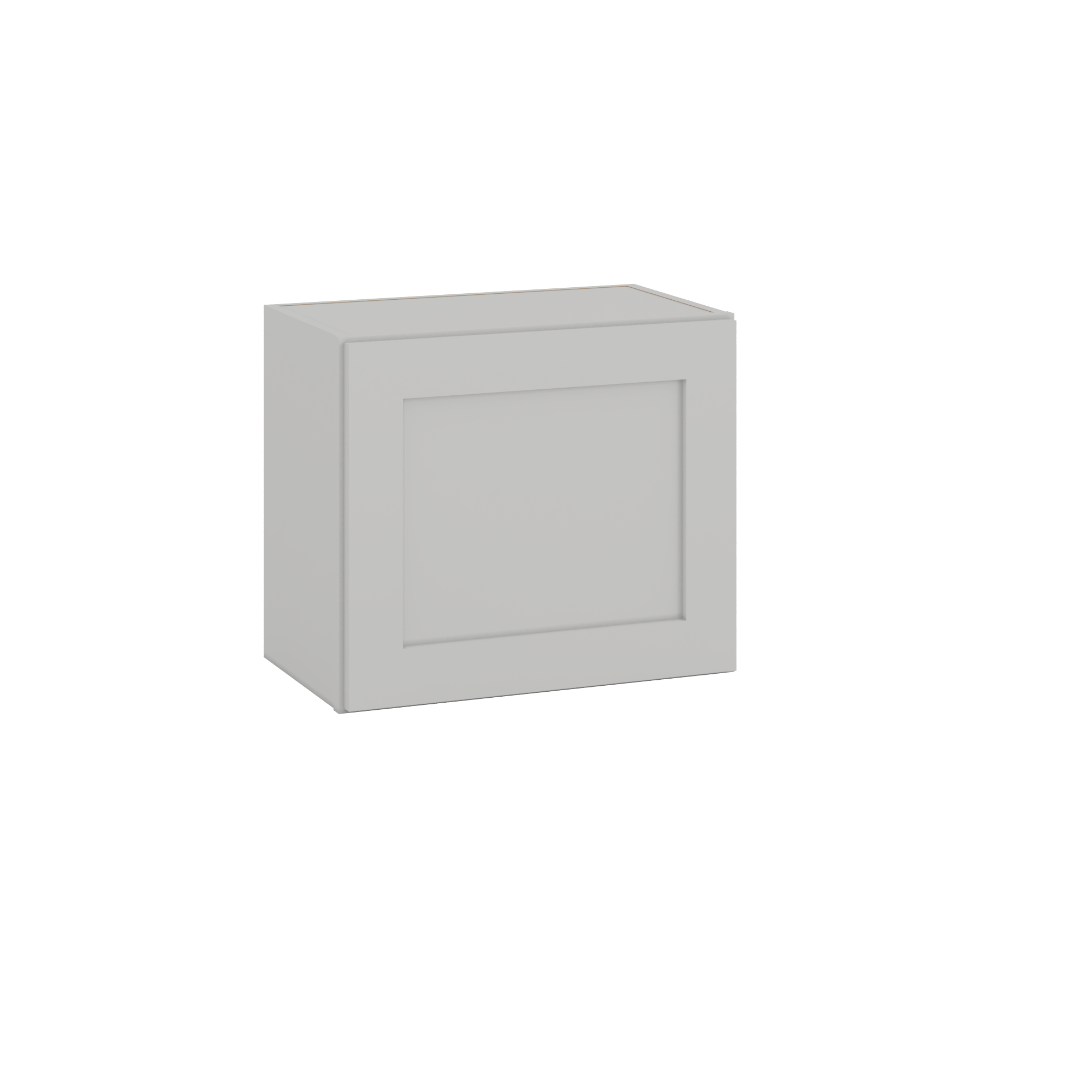18" Tall | 21" Width | Wall Cabinet with Single Doors | RTA Unassembled | Premium White Full Overlay