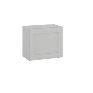 18" Tall | 21" Width | Wall Cabinet with Single Doors | RTA Unassembled | Premium White Full Overlay