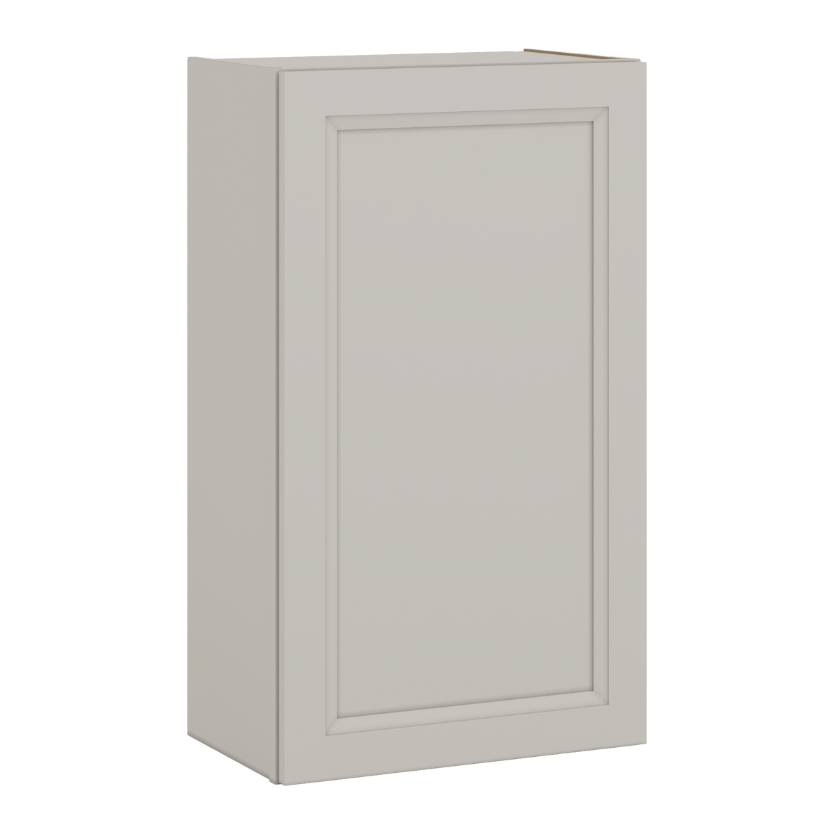 36" Tall 27LGDS Laguna Gray Double Shaker Wall Cabinet - Single Door 9", 12", 15", 18", 21"