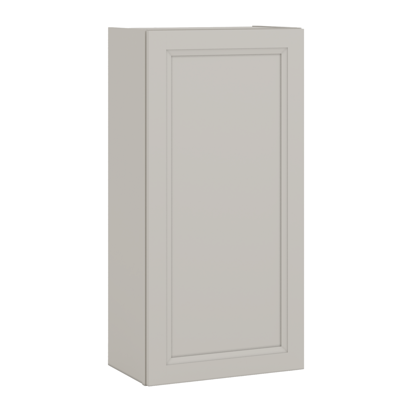 42" Tall Cinder Double Shaker Wall Cabinet - Single Door 9", 12", 15", 18", 21"