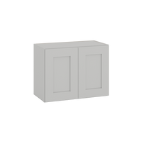 18" Tall | 24", 30", 33", 36", and 39" Width | Wall Cabinet with Double Doors | RTA Unassembled | Premium White Full Overlay