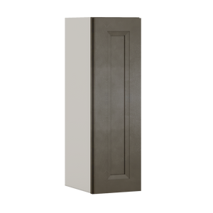 30" Tall Huntington Cinder Double Shaker Wall Cabinet - Double Door 24", 27", 30", 33" & 36" Wide