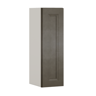 30" Tall Huntington Cinder Double Shaker Wall Cabinet - Double Door 24", 27", 30", 33" & 36" Wide