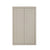 39" Tall Tuscan Gray Inset Shaker Wall Cabinet - Double Door 24", 27", 30", 33" & 36" Wide