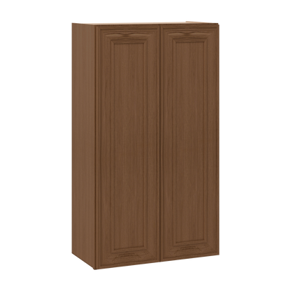 W2442 Elegant Mocha Craftsman Shaker Kitchen Cabinets