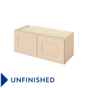 12" Tall Wall Cabinet - 2 Doors - 30", 33", 36" & 39" Wide