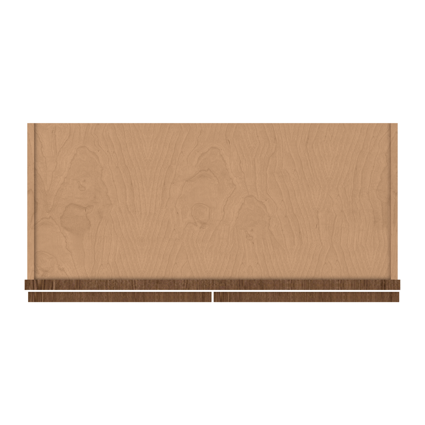 30" Wide Double Door 12", 15", 18", 21"& 24" Tall Bridge Elegant Craftsman Mocha Shaker Wall Cabinet