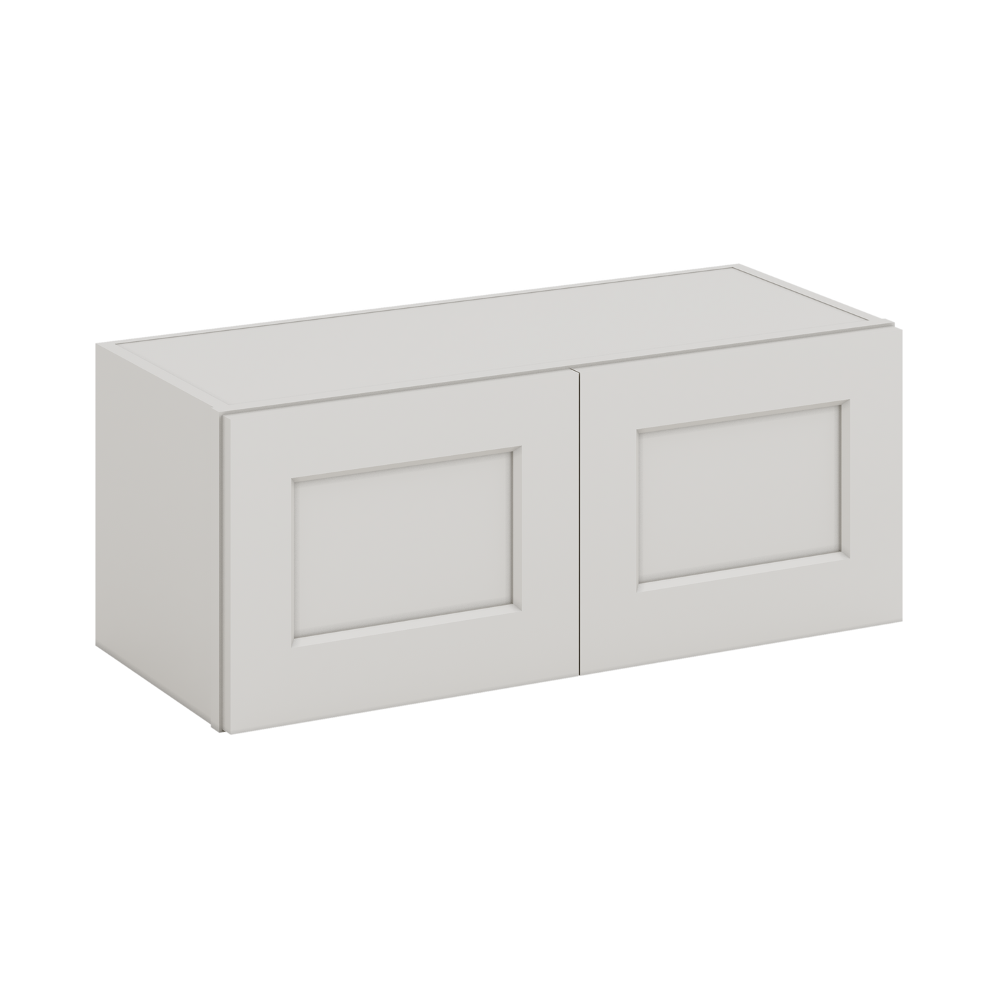 W3012 Wall Cabinet 30 Wide by 12 Tall White Shaker