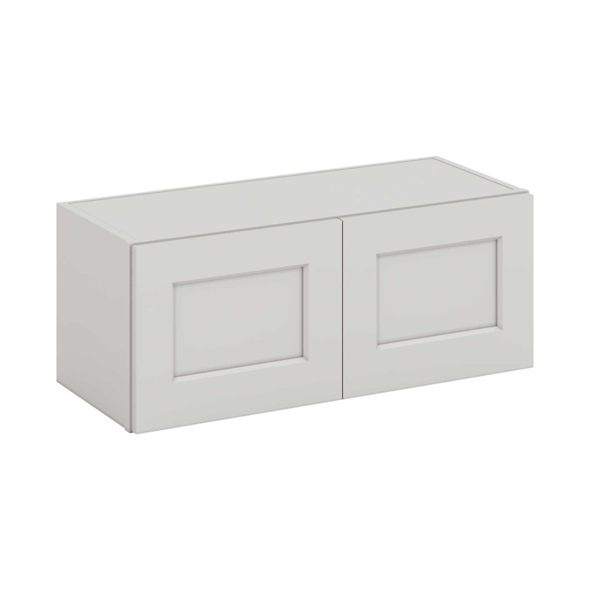 W3012 Wall Cabinet 30 Wide by 12 Tall White Shaker