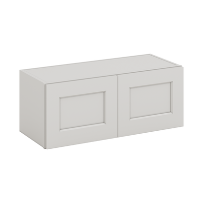 W3012 Wall Cabinet 30 Wide by 12 Tall White Shaker