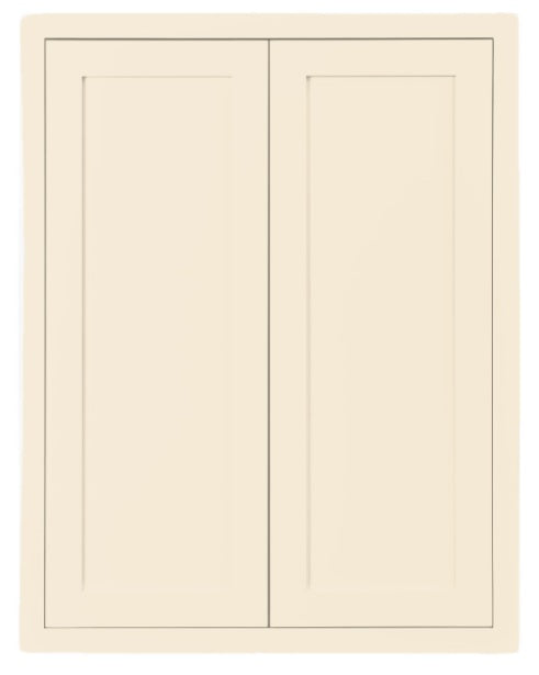 Clearance Creme Painted Inset Shaker Cabinets, Panels & Trim – In Stock, Pick Up in Carson, CA