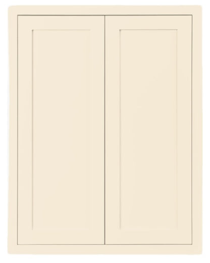 Clearance Creme Painted Inset Shaker Cabinets, Panels & Trim – In Stock, Pick Up in Carson, CA