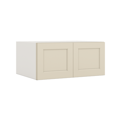 W331524 Manhattan Cream Overlay RTA kitchen Cabinets