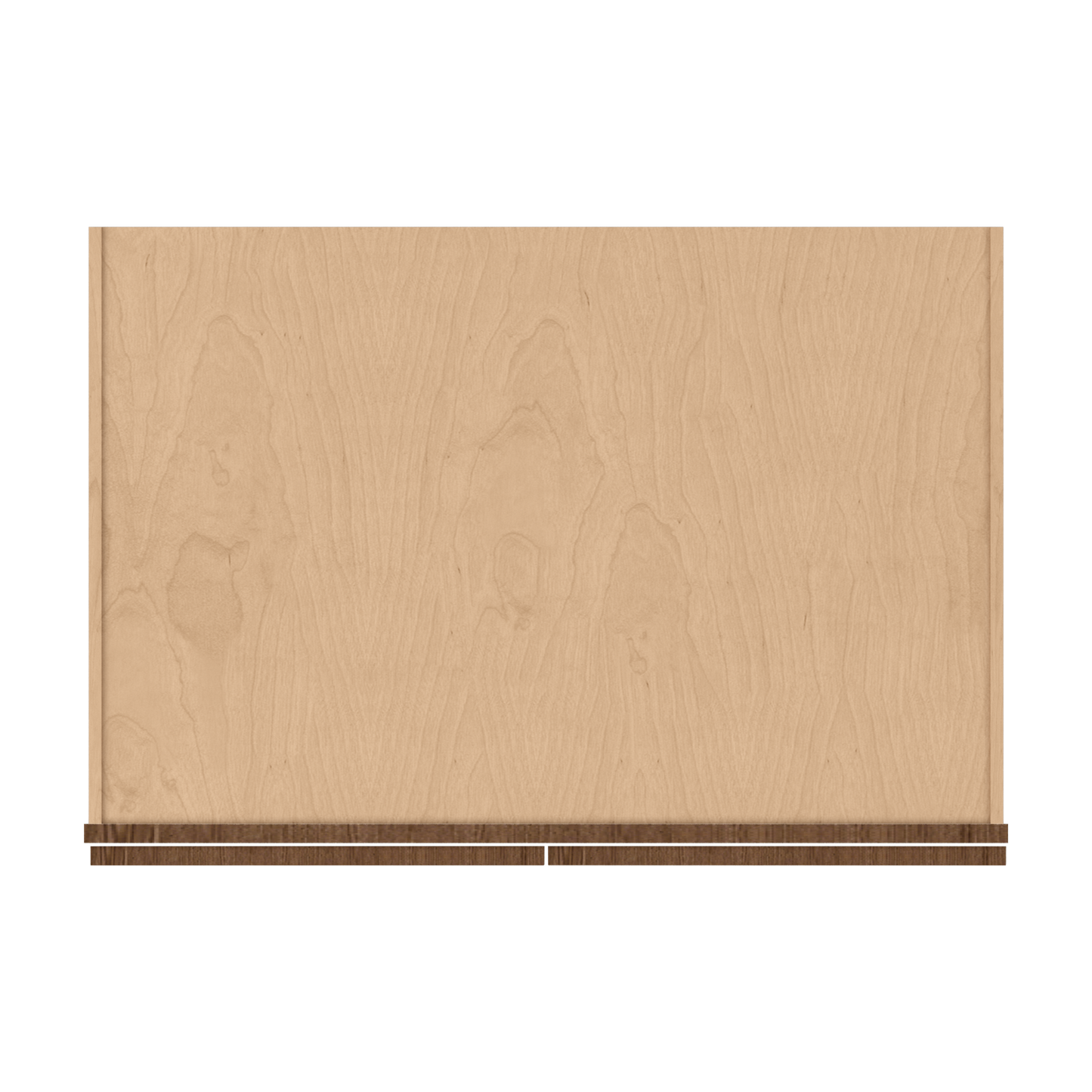 36" Wide 24" Deep 12", 15", 18", 21" & 24" Tall Mocha Elegant Oak Shaker Refrigerator Wall Cabinet