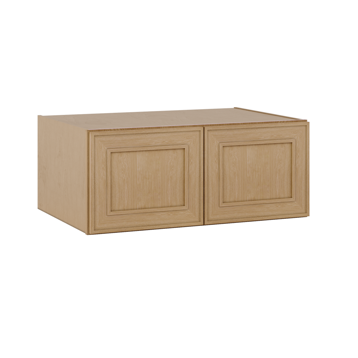 Natural oak elegant craftsman shaker refrigerator panel 12"–36" rta kitchen cabinet – dimension diagram