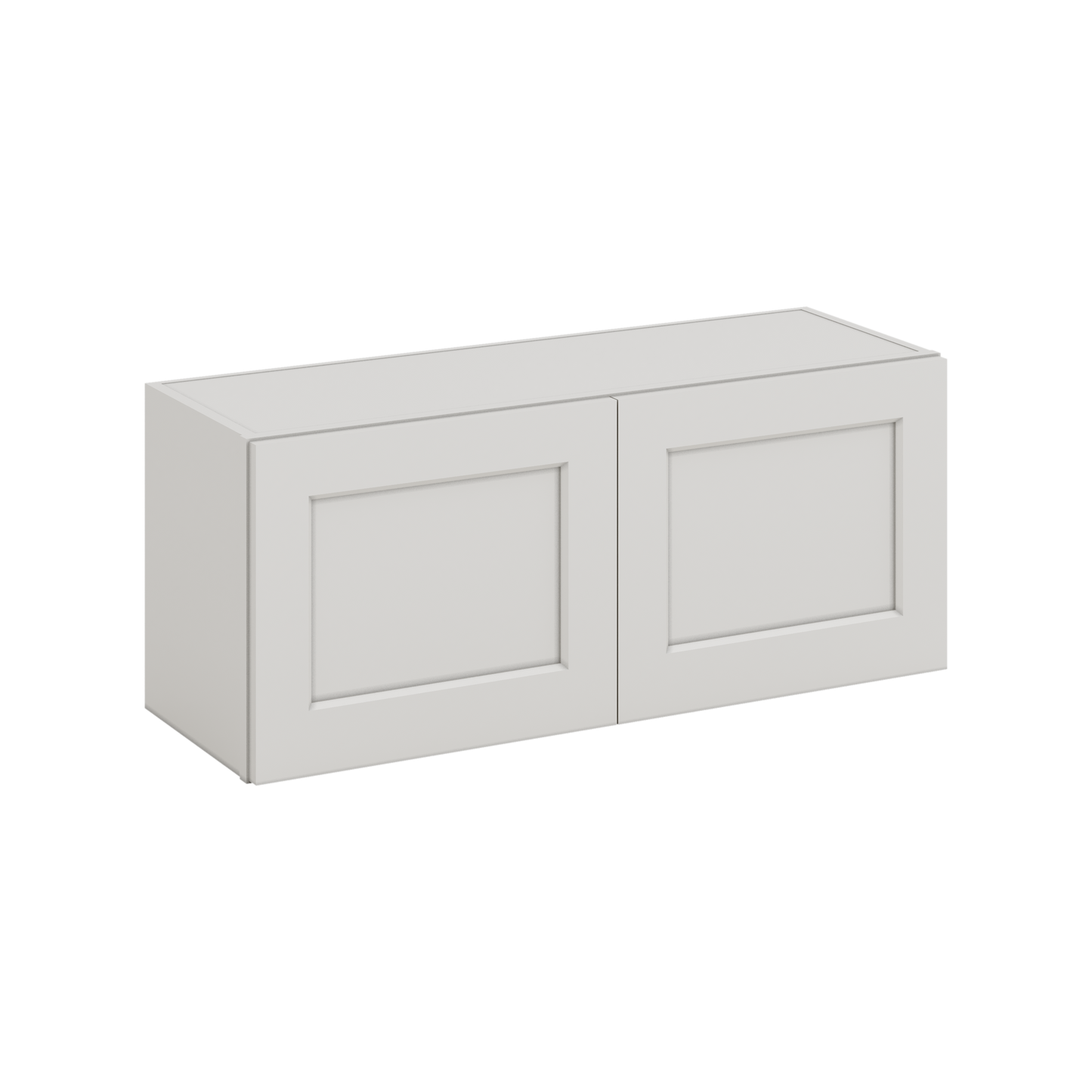 W3615 36" Wide Bridge Ice White Shaker Cabinet