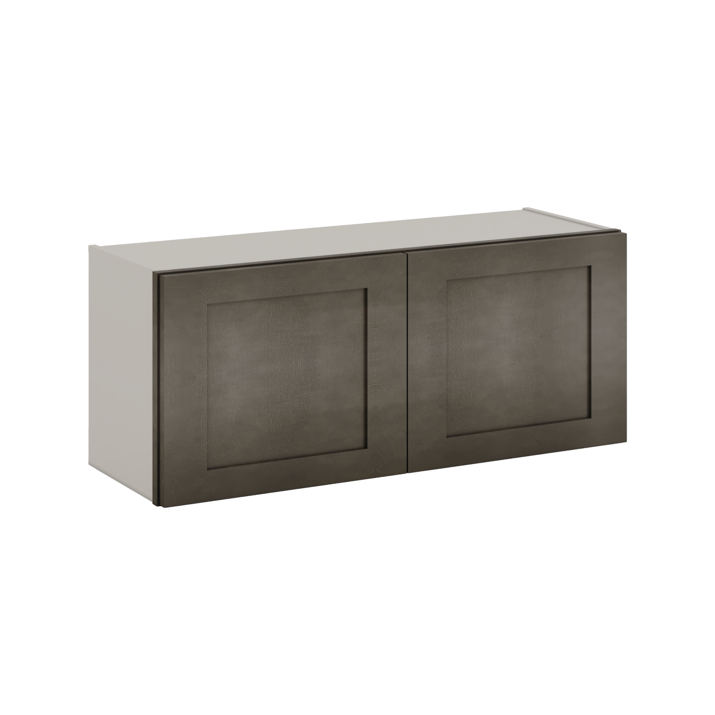 15" Tall Huntington Cinder Double Shaker Stackable Cabinet - Double Door 24", 27", 30", 33" & 36" Wide