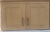 36" W 12" D Elegant Oak Craftsman Shaker Wall Cabinet - 12", 15", 18", 21" & 24" Tall