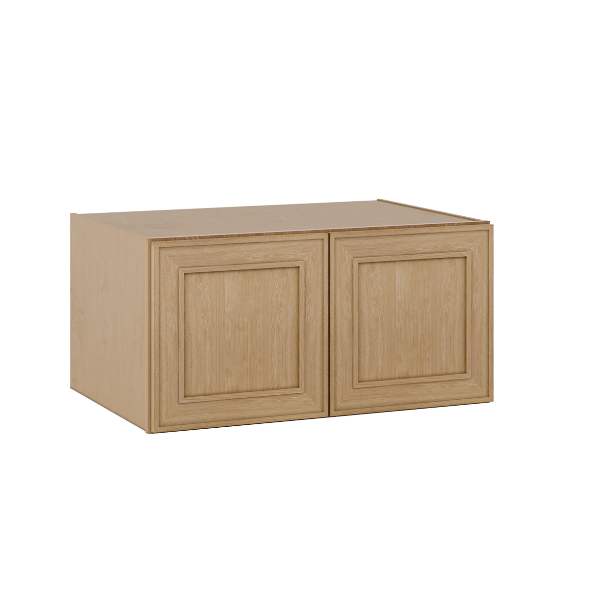 Natural oak elegant craftsman shaker refrigerator panel 12"–36" rta kitchen cabinet – view 6