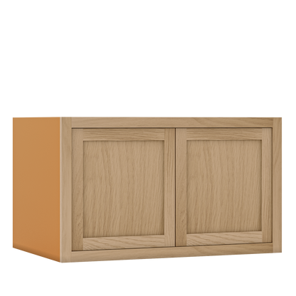 W362124 Oak Kitchen Inset Cabinetry