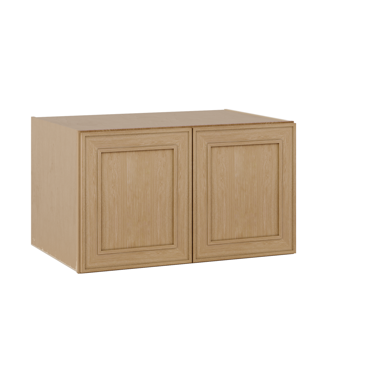 Natural oak elegant craftsman shaker refrigerator panel 12"–36" rta kitchen cabinet – view 8