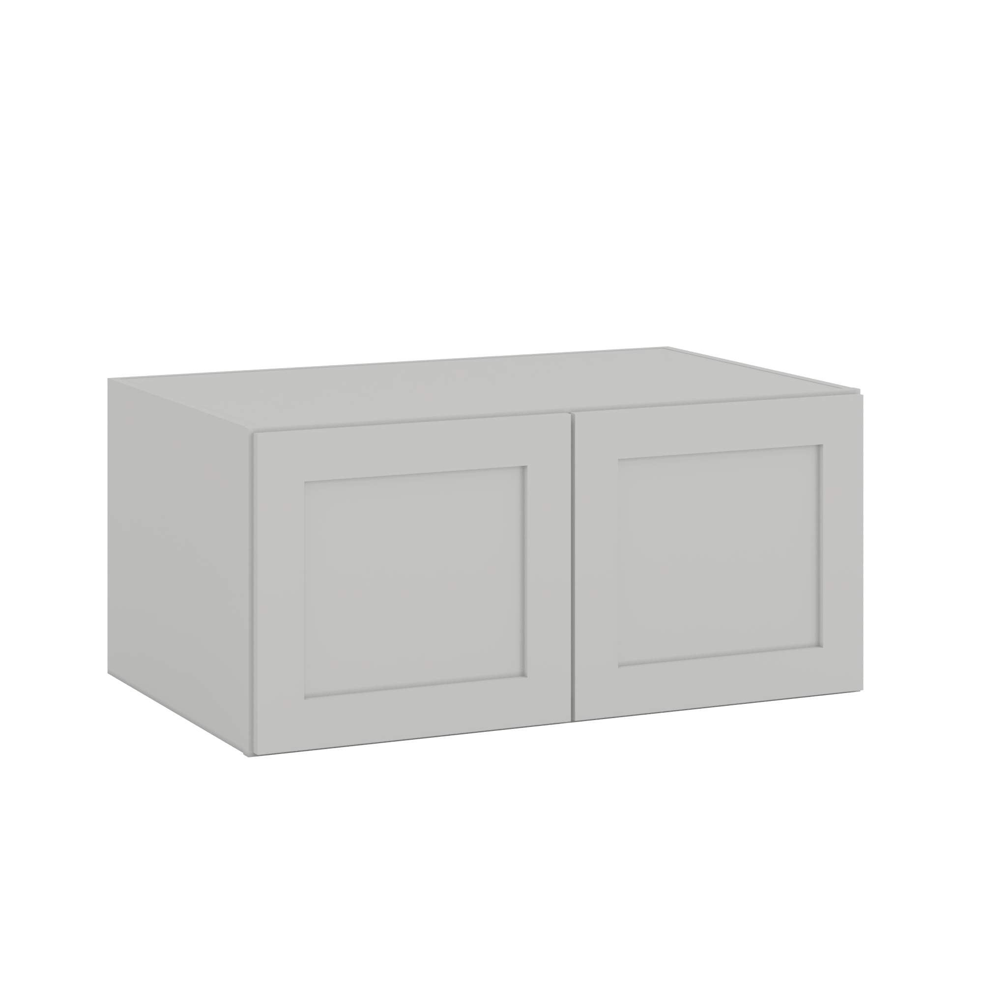 24" Tall | 24" Deep | 36", and 39" Widths | Wall Cabinet with Double Doors | RTA Unassembled | Premium White Full Overlay