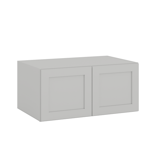 24" Tall | 24" Deep | 36", and 39" Widths | Wall Cabinet with Double Doors | RTA Unassembled | Premium White Full Overlay